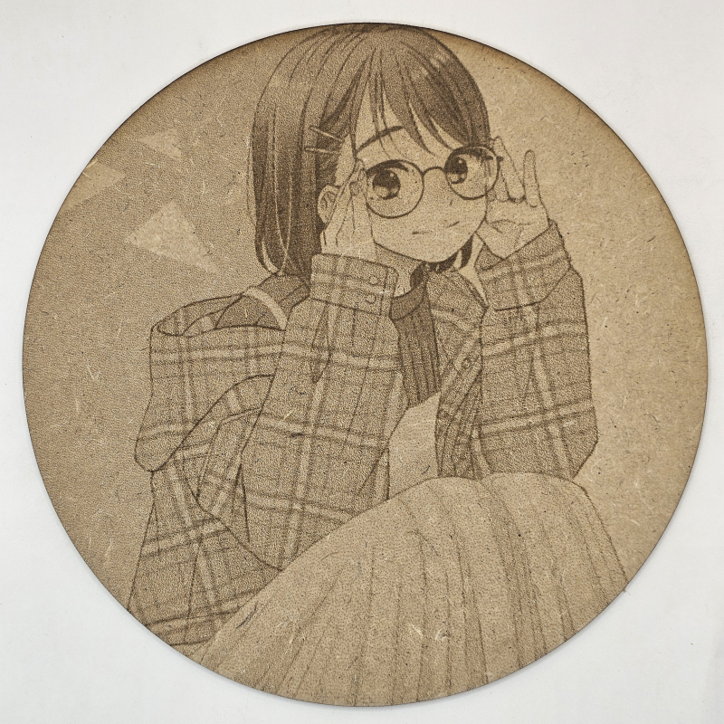 grabado laser en mdf ánime/manga,  Hotaru Hinase, Una enfermedad llamada amor , decoración otaku, decoración ánime/manga